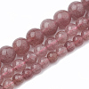 Natural Strawberry Quartz Beads Strands G-S295-15-10mm-2