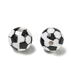 Sports Opaque Acrylic Beads AC-CBAC27C-02-3