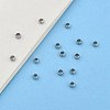 Non-Tarnish 304 Stainless Steel Crimp Beads X-STAS-R065-31-6