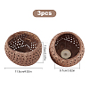 Hollow out Coconut Shell Candle Cup DIY-WH0260-82-2