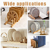 Wooden Kitchen Drying Dish Rack AJEW-WH0270-334-6