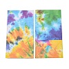 Rectangle with Tie-Dye Pattern Kraft Paper Bag CARB-PH0002-07-3