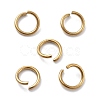 Ion Plating(IP) 304 Stainless Steel Open Jump Rings STAS-M081-01G-04-1