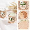 Wood Candle Holder DJEW-WH0034-86-3