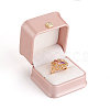 PU Leather Ring Gift Boxes LBOX-L005-A01-1