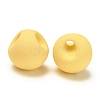 Rubberized Acrylic Beads OACR-G012-05B-2