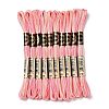 10 Skeins 6-Ply Polyester Embroidery Floss OCOR-K006-A28-1