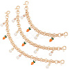 Alloy Enamel Pendant Purse Chains AJEW-AB00098-1