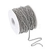 Tarnish Resistant 304 Stainless Steel Rolo Chains CHS-R006-2mm-4