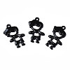 Spray Painted Alloy Pendants PALLOY-T077-165-3