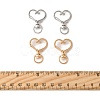 40Pcs 2 Colors Alloy Swivel Snap Hook Clasps FIND-FS0004-73B-5