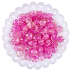 180Pcs Acrylic Bead Caps OACR-PA0001-37A-7