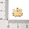 Ion Plating(IP) 201 Stainless Steel Charms STAS-A101-01A-01G-3