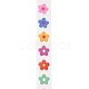500Pcs Flower Stickers AJEW-S089-09-2