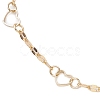 304 Stainless Steel Anklet AJEW-AN00608-3