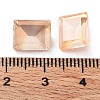 Electroplate K9 Glass Rhinestone Cabochons RGLA-M016-G02-AM-4