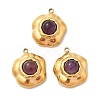 Natural Amethyst Pendants STAS-P380-20G-03-1