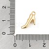 Brass Micro Pave Clear Cubic Zirconia Pendants KK-R219-34B-G-3