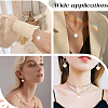20pcs 2 Styles Rack Plating Brass Charms FIND-BBC0015-86-6