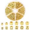6 Styles Alloy Spacer Beads FIND-CJ0003-50-1