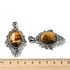 Natural Tiger Eye Big Pendants G-Z050-03B-3