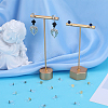 20Pcs 2 Styles 304 Stainless Steel & Plastic Clip-on Earring Findings STAS-SC0006-82-4