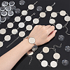 6Pcs 304 Stainless Steel Cabochon Setting Bracelets BJEW-AB00008-3