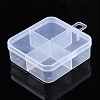 Square Polypropylene(PP) Bead Storage Container CON-N011-008-2