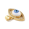 Brass Micro Pave Cubic Zirconia Pendants KK-B059-40G-A-3