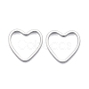 Brass Linking Rings KK-Y003-02B-S-2