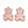 Opaque Resin Pendants PALLOY-P287-07LG-03-2