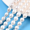 Natural Cultured Freshwater Pearl Beads Strands PEAR-N012-09D-1