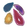 About 100G Natural Agate Pendants G-YW0002-01-2