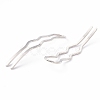 Rack Plating Brass Hair Forks OHAR-C004-01P-2