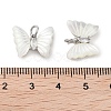 Brass Micro Pave Cubic Zirconia Pendants KK-C051-34P-3