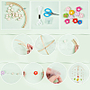 DIY Wood Wind Chime Making Kit DIY-WH0319-21-5