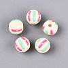 Handmade Porcelain Ceramic Beads PORC-Q005-03K-1