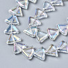 Electroplate Glass Beads Strands EGLA-N008-002-A01-3