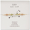 Natural Gemstone Constellation Beaded Bracelets NR2952-7-1