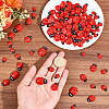 120Pcs 4 Styles Opaque Resin Cabochons CRES-PA0001-03-3