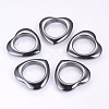 Non-Magnetic Synthetic Hematite Pendants G-P061-14A-1