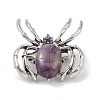 Natural Amethyst Brooches G-A224-01AS-10-1