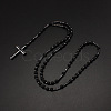 Black Labradorite & Black Hematite Pendant Necklaces PW-WG39403-01-2