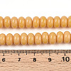Opaque Solid Color Glass Beads Strands GLAA-ZX008-8mm-18Y-4