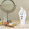 Plastic Mannequin Hand Jewelry Display Holder Stands RDIS-WH0009-014-5