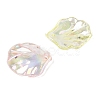 Transparent Acrylic Pendants TACR-F009-08-2