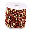 Handmade Glass Beaded Chains CHC-I038-14G-02-3