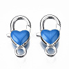 Alloy Enamel Lobster Claw Clasps PALLOY-Q441-031C-RS-2