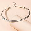Alloy Circle Ring Choker Necklaces for Women FS-WGE9154-02-2