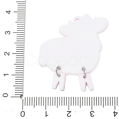 Printed Opaque Resin Pendants RE-CBA6A90-06P-03-1